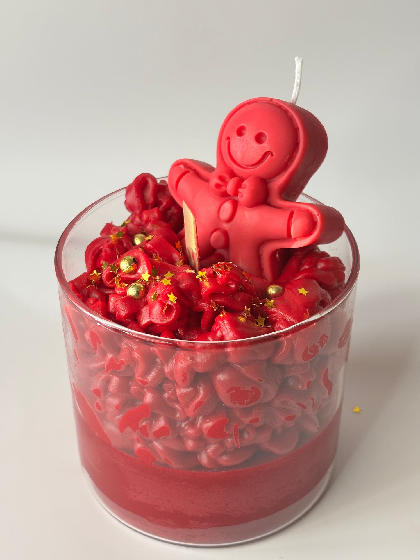 Candela Dessert "Gingerbread Dream" – Cera di Soia e Pan di Zenzero