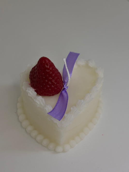 Candela Heart Cake con Fragola