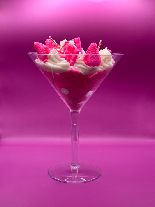 Strawberry Martini – Candela Dessert in Calice