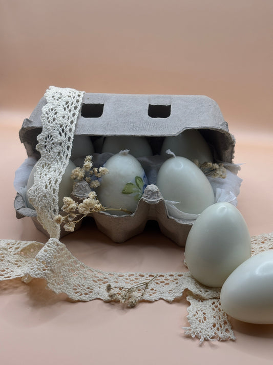 Set Candele "Egg Box"
